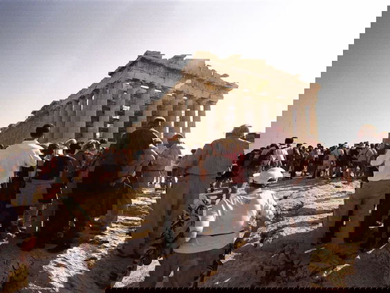 Het toerisme in Athene komt weer op gang