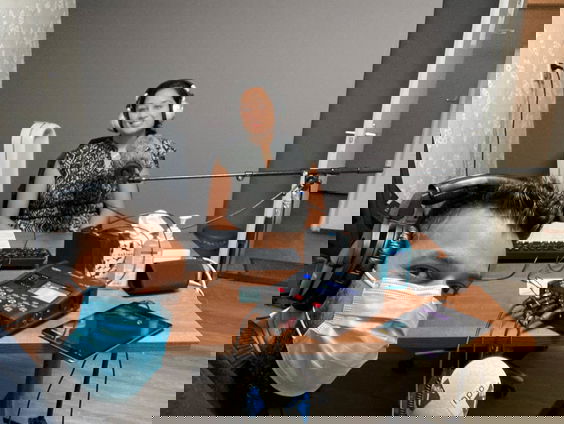 Huisarts Shulini Shoekhoe-Mahesh ervaart veel druk in haar praktijk door vele coronabesmettingen