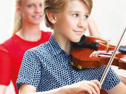 Jonge muzikale talenten op het podium in Den Haag