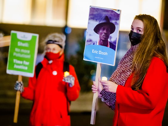 Nigeriaanse boeren procederen al 12 jaar tegen Shell