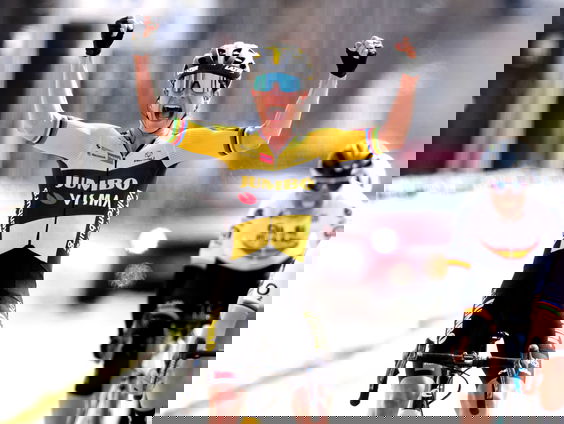 Reactie Marianne Vos na winst Amstel Gold Race