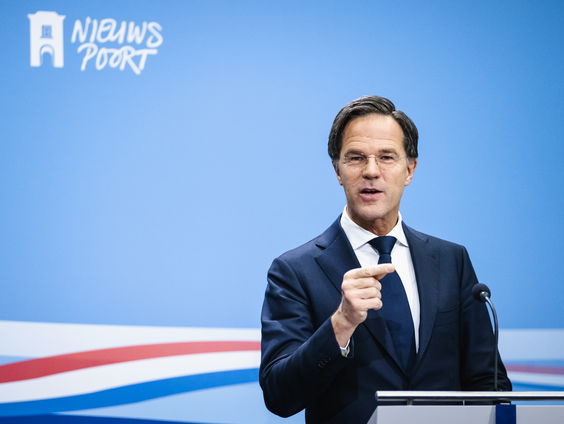 Ruttes hoofd draait nog steeds om de coronacrisis en de toeslagenkwestie