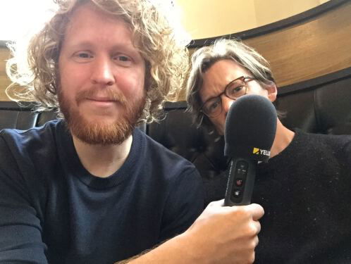 Kasper van der Laan en Tim Kamps in De Reizende Microfoon