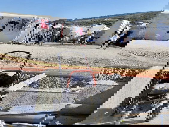 Fotoserie 'Now You See Me Moria' over Moria op Lesbos