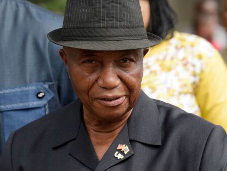 Oud-topvoetballer president van Liberia