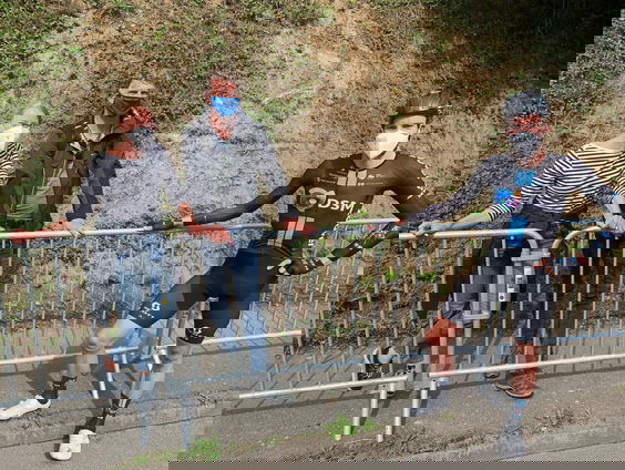 De familie van tourdebutant Nils Eekhoff