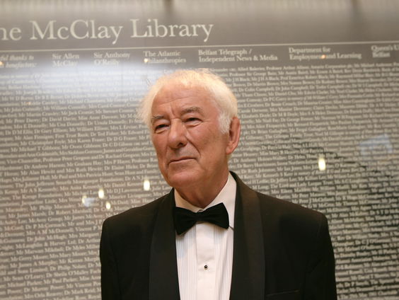 De helende poezie van Seamus Heaney
