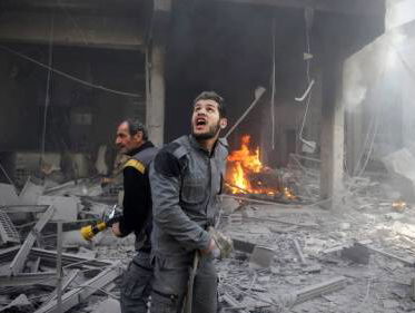 'Alleen regen stopt nu de bommen in Oost-Ghouta'