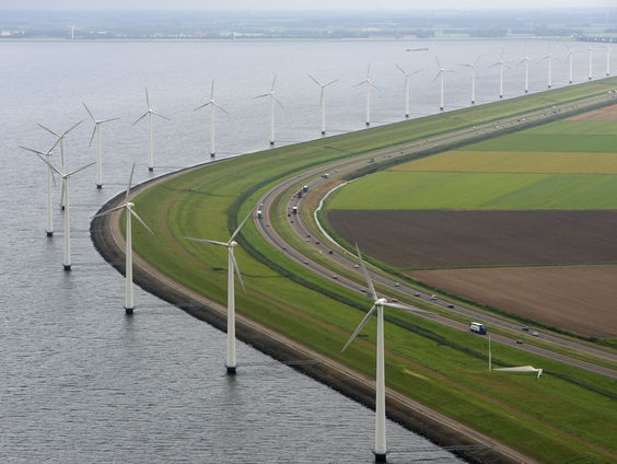 Nederlandse en Britse netbeheerder koppelen windparken aan elkaar