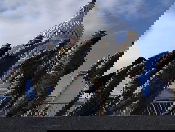 Gespannen sfeer in VS voor inauguratie Biden, maar onrust blijft voorlopig uit