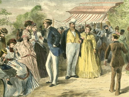 Social distancing 19e eeuw