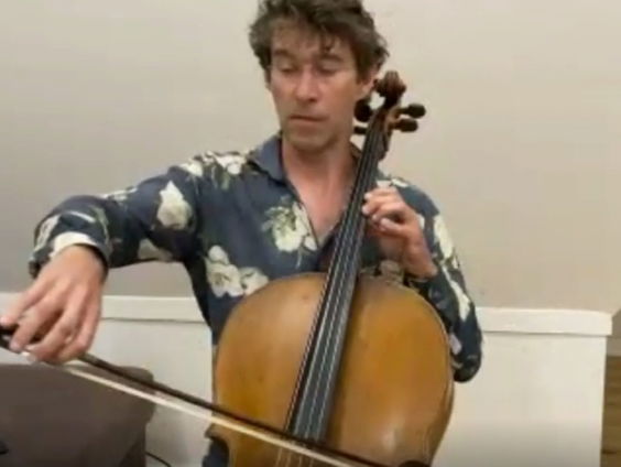 Iets moois voor het slapengaan: cellist Jan Bastiaan Neven