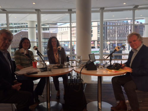 Jan van Zanen (VNG), Sophie in 't Veld (D66), Kati Piri (PvdA)