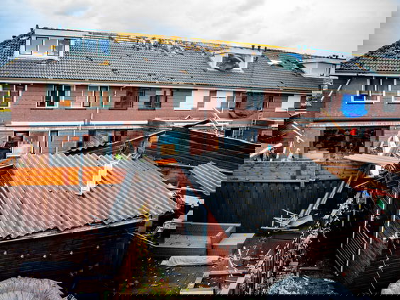 Stormschade in Barendrecht