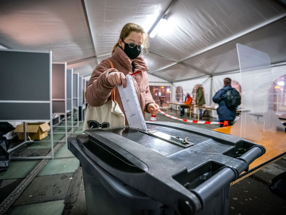 Alle stembureaus open