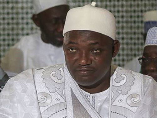 De nieuwe president van Gambia