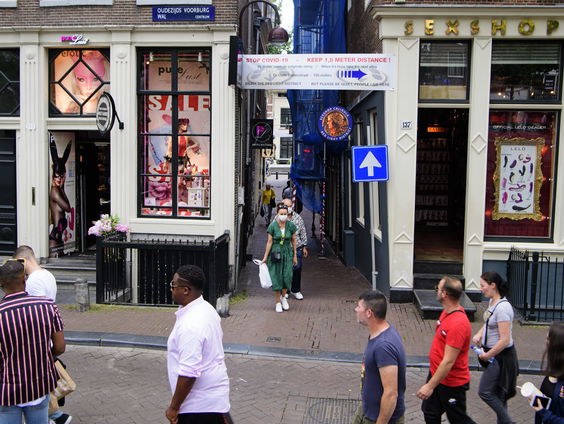 Pop-up restaurant op de Wallen