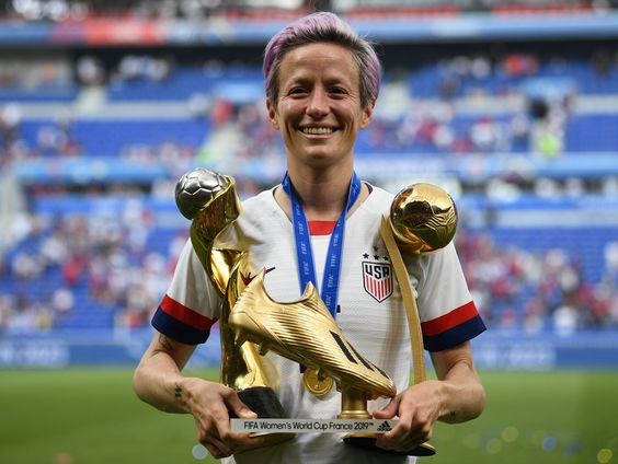 Megan Rapinoe: Uitgesproken uithangbord van het voetbal