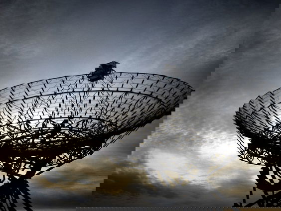 Radiotelescoop in Namibië