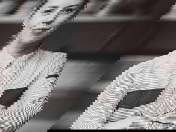 Estée Strooker is één van de weinige vrouwelijke topchefs in Nederland