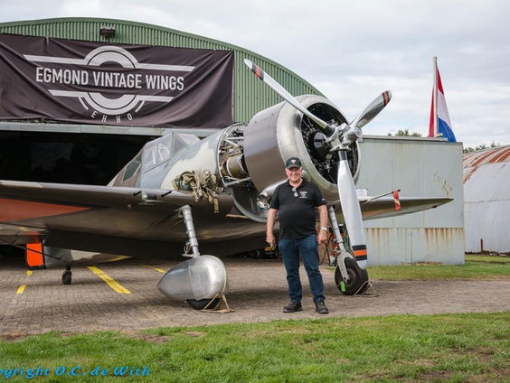 Luchtvaartpionier Jack van Egmond onderscheiden