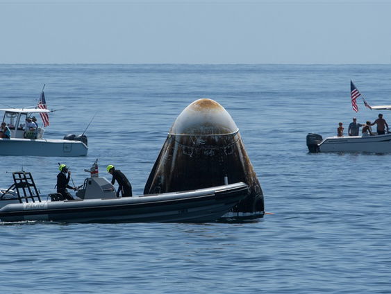 André Kuipers over SpaceX-missie