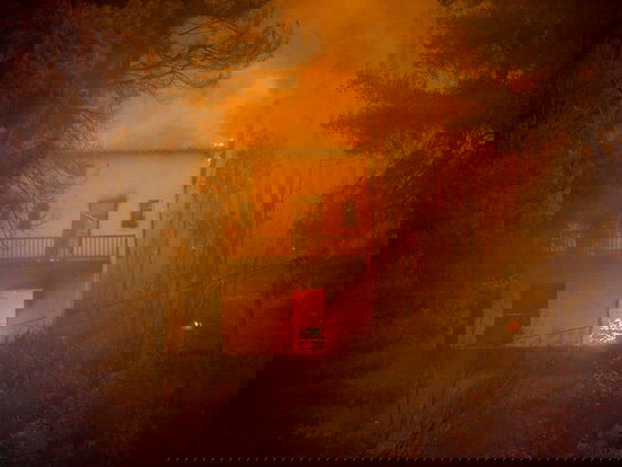 Natuurbranden op het Griekse eiland Evia