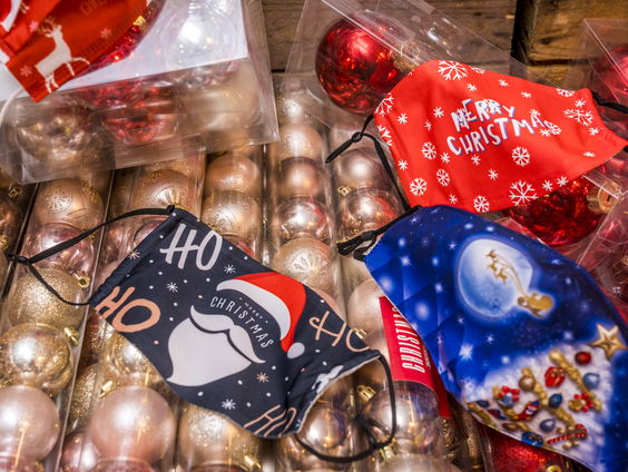 Kerstgeschenk voor de pakketbezorger