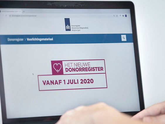 Oog voor nabestaanden orgaandonoren