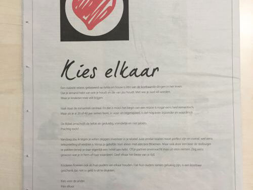 SGP roept Nederlandse mannen op om wat vaker te stofzuigen