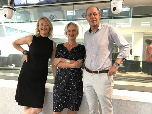 Zendermanager Marwil Straat neemt afscheid van NPO Radio 4