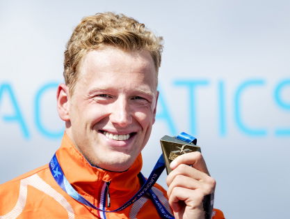 Racemonsters Van Rouwendaal en Weertman in het open water