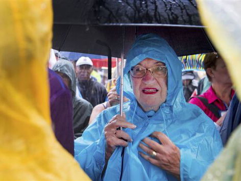 De dag van de vlag, Harry Potter en niet zo heel lekker weer