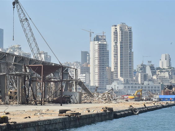 Ernst Suur en Marcel van der Steen over situatie in Beiroet, een half jaar na de explosie