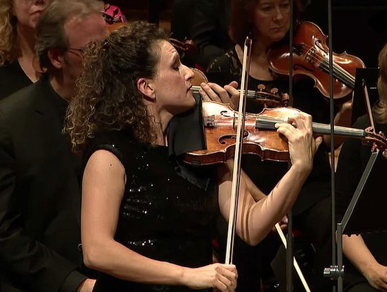 Niets meer dan Bach, een viool en Liza Ferschtman