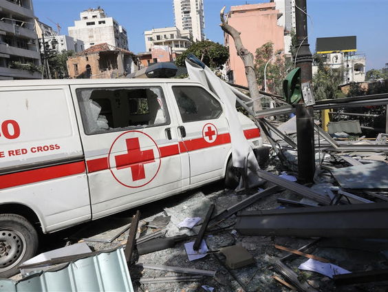 Midden-Oostendeskundige Farah Bazzi over hulpverlening aan Beiroet: 'Er dreigt een enorme voedselcrisis'