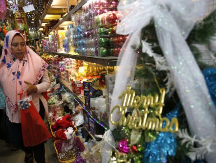 'Geen kerstmuts te zien', winkeliers Jakarta bang voor acties radicale moslims