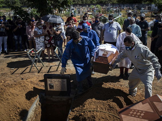 Corona-ellende Latijns-Amerika breekt records