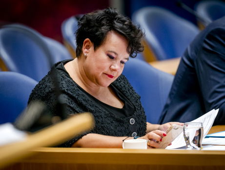 Afscheidsgesprek met staatssecretaris Sharon Dijksma