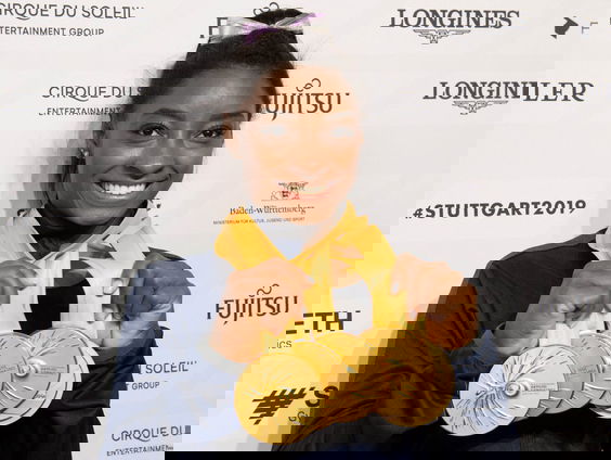 De mannensprong van Biles