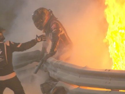 Ongeluk Romain Grosjean