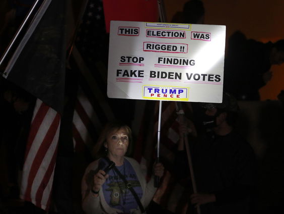 De Amerikaanse verkiezingsapotheose