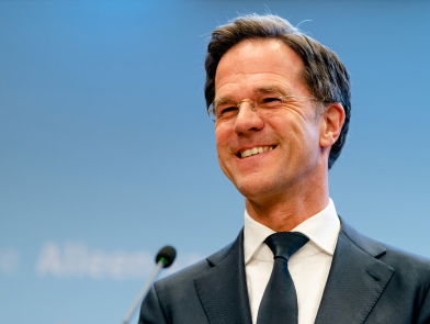 Vraag: Wat zou u premier Rutte mee willen geven?