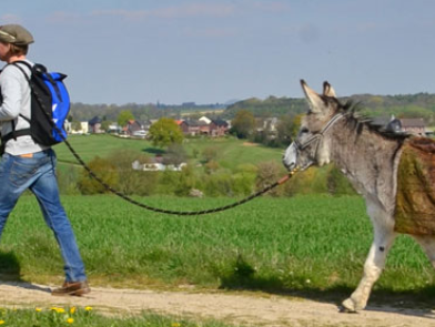 Lopend van Parijs naar Utrecht