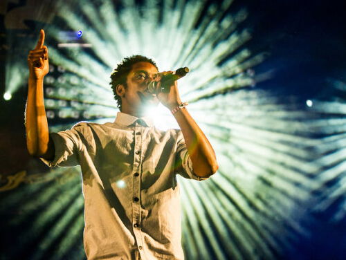 Rapper Typhoon op Graceland Festival: 'Zonder mijn geloof stond ik hier niet'