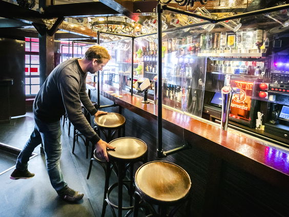 Studenten protesteren tegen online onderwijs