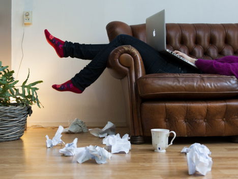 Hoe werk je productief vanuit huis?