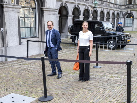 Wouter Koolmees en Carola Schouten