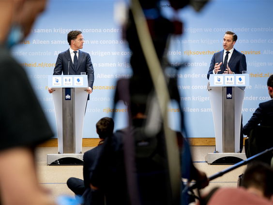 Persconferentie coronamaatregelen van 13 april