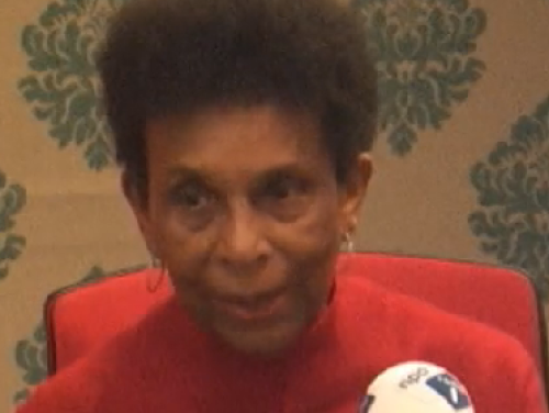 Lois Pot-Mothershed, ooit actief in de Civil Rights Movement, staat stil bij het Martin Luther King Jaar